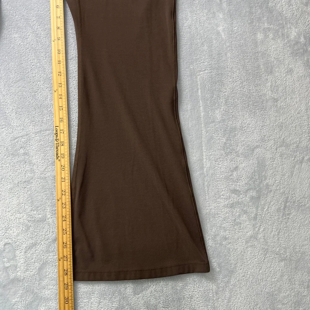Nike Zenvy High-Waisted Flared Leggings Brown 1X Athletic Workout ‎ Dri-Fit